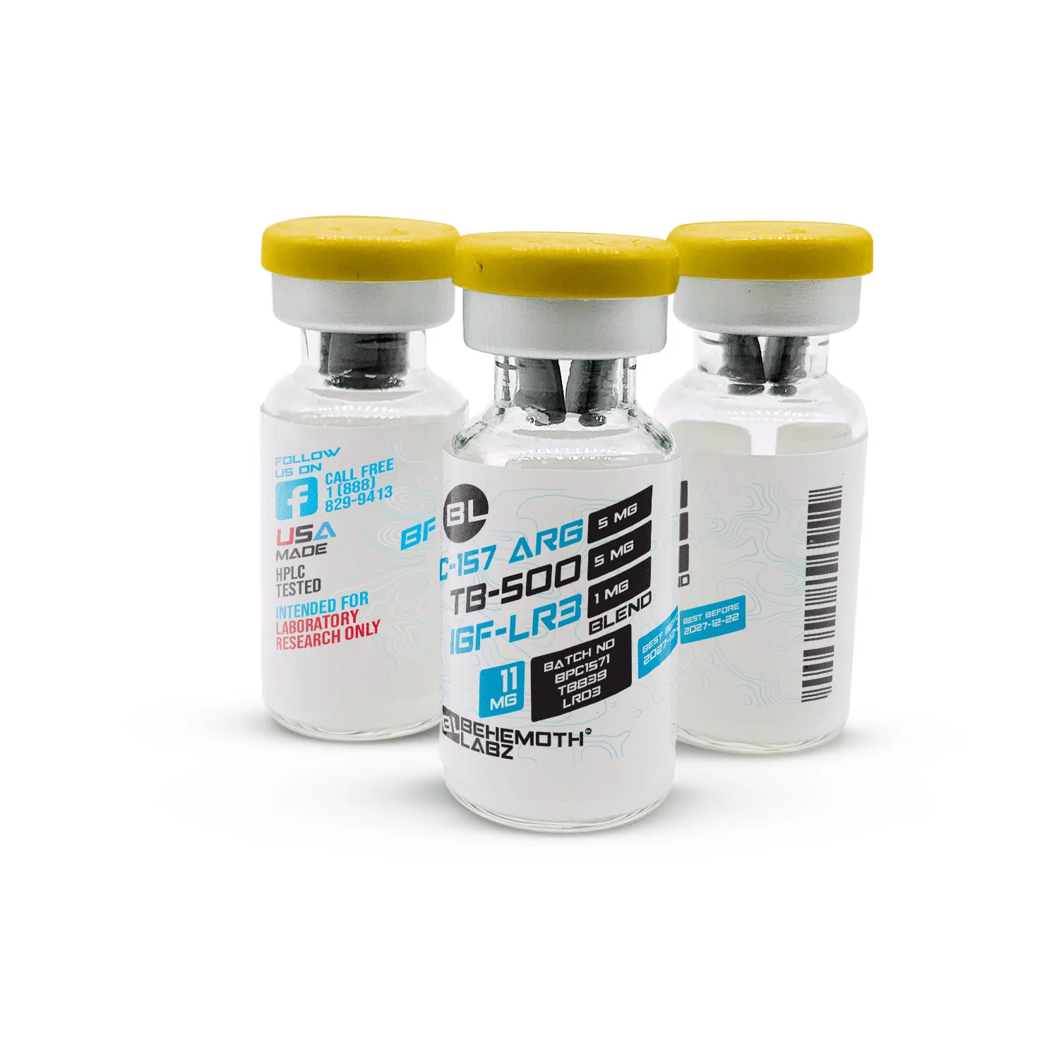 IGF-LR3 + BPC-157 + TB-500 Peptide Blend - Image 3