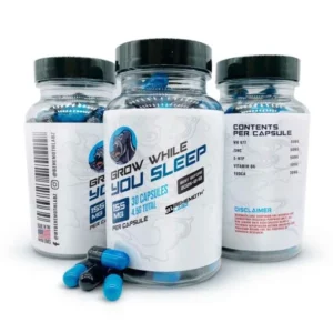 Grow While You Sleep Capsules (MK-677 + Zinc + 5-HTP + Vitamin B6 + TUDCA)